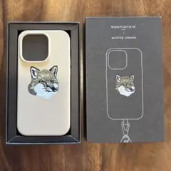 新品　メゾンキツネ　スマホケース