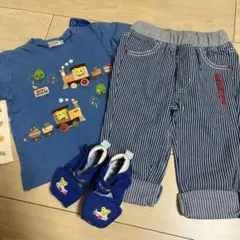 ミキハウス ベビー服セット サンダル　90 13センチ