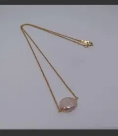 14K エイロー ゴールド パールネックレス