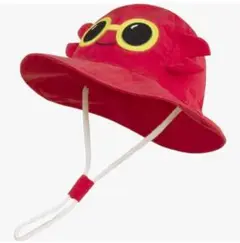 100%コットン 赤ちゃん サンハット 新生児 カニ キッズ ベビー