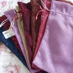 お値下げ❗巾着袋セット　色いろいろ