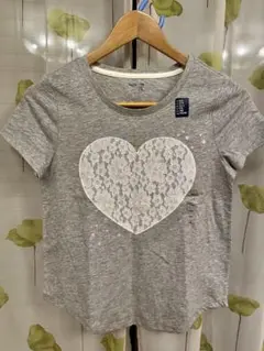 ✨新品未使用✨GAP KIDS ガールズTシャツ ハート店頭即完売品