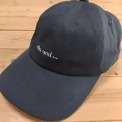ニコアンド　キャップ　黒