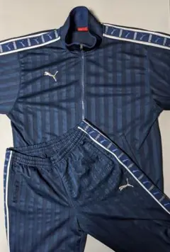 プーマ PUMA バックプリント ジャージセットアップ 上下セット