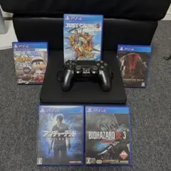 PS4本体＋ゲーム5本セット＋コントローラー×2