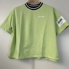 ライムグリーン 半袖Tシャツ Fortunately 160cm