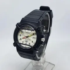 カシオ HDA-600 ホワイト文字盤 電池新品 チプカシ