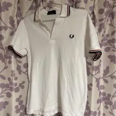 FRED PERRY フレッドペリー 半袖 ポロシャツ 白 36 英国製