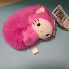 サンリオキャラクターズ平成ふわふわ尻尾マスコット（キティちゃん）
