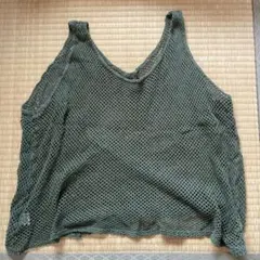 ヴィンテージ メッシュ タンクトップ