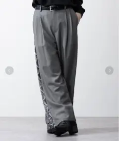 CLEL TR サイドジップ デザインパンツ