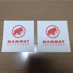 MAMMUT ステッカー2枚