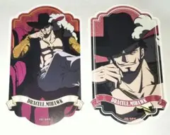 ONEPIECE ワンピース ミホーク ステッカー セット ナムコ クロスストア