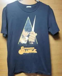 週末セール【GU×時計仕掛けのオレンジ】コラボTシャツ　ムービーTシャツ