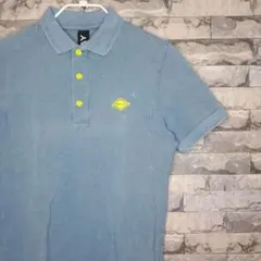 【美品！】REPLAY リプレイ ブルーポロシャツ Sサイズ