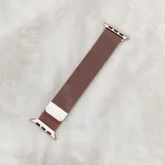 Apple Watch用のバンド ピンクゴールド