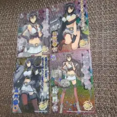 艦これ　長門　クリアカード　4枚セット