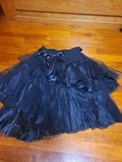 ♥値下げ不可♥ コムデギャルソン 変形 黒 チュールスカート