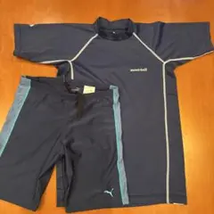 mont-bell ラッシュガード＆水着　キッズ160cm