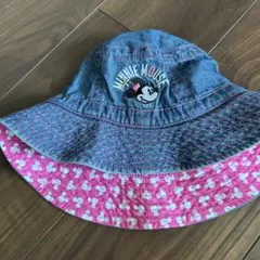 ミニーマウス デニムハット 52CM