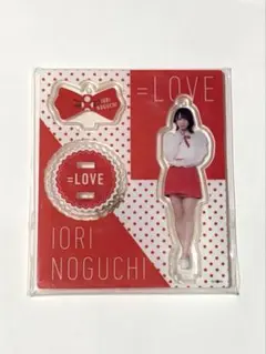 ＝LOVE イコラブ 野口衣織 アクスタ 赤白衣装