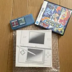 任天堂 DS Lite クリスタルホワイト ソフト3点
