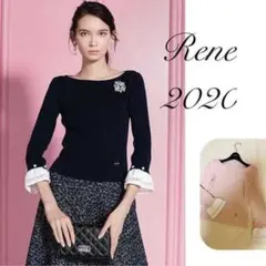 Rene ルネ レースカフス付ニット 美品 サイズ36