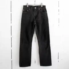 【USA製】 Levi’s 505 Black サルファ ブラック