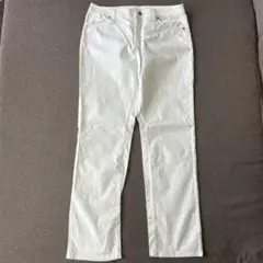 Comfort basic 白 デニムパンツ シンプル 無地