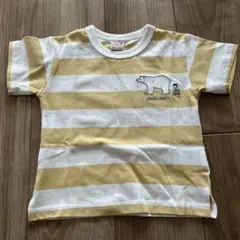 petit main ストライプ Tシャツ 80cm