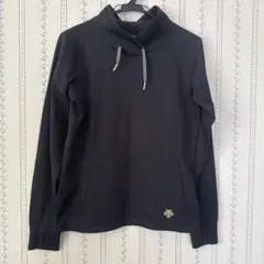 デサント パーカー 黒 フーディー DESCENTE スポーツウェア