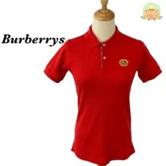 Burberry 半袖 ポロシャツ レッド/130