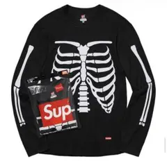 Supreme/Hanes Bones Thermal Crew