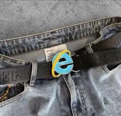 Internet Explorer Belt y2k