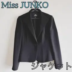 Miss JUNKO テーラードジャケット 5AR 黒 5号