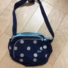 Gap ドット柄ショルダーバッグ ネイビー