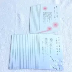 ☘️ 喪中はがき（年賀状じまい文章）私製 詳細記入不要　パピレイ