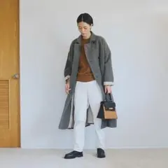 【新品】北欧暮らしの道具店　ペグパンツ　ホワイト　白　Mサイズ 北欧、暮らしの道具店 ペグパンツ