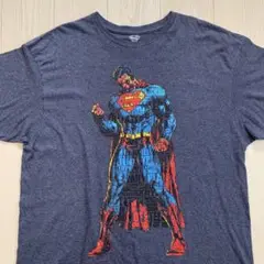 アメリカ古着 SUPERMAN ビッグロゴ オーバーサイズ DC comics
