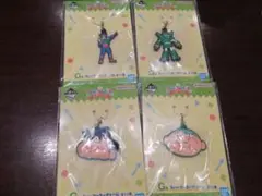 クレヨンしんちゃん一番くじ　H賞　ラバーチャーム4種