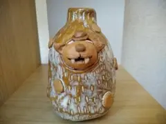【※個性的な一輪挿し】一品物手作り品 手のひらサイズ 陶器 陶芸