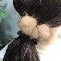 アレクサンドルドゥパリ☆皮のシュシュ