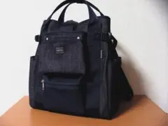 ⭐PORTER×BLUE BLUE⭐ 20oz ヘビーデニム ⭐バックパック♪