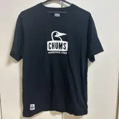 CHUMS ブラック Tシャツ Lサイズ
