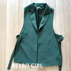 美品☆ RETRO GIRL ジレ
