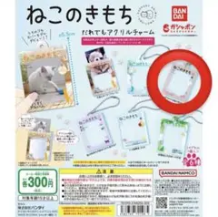 ねこのきもち 　アクリルチャーム　ガチャガチャ