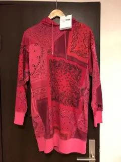 ケンゾー KENZO パーカー ペイズリー ピンク 新品未使用 赤