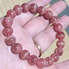 ●10mm●ロードクロサイトブレスレット17.5cm●アヤカすぺしゃる●