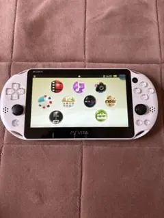 【美品】【おまけ付き】PS Vita PCH-2000 グレイシャー・ホワイト