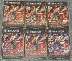 蟲神器　オオスズメバチ　6枚セット